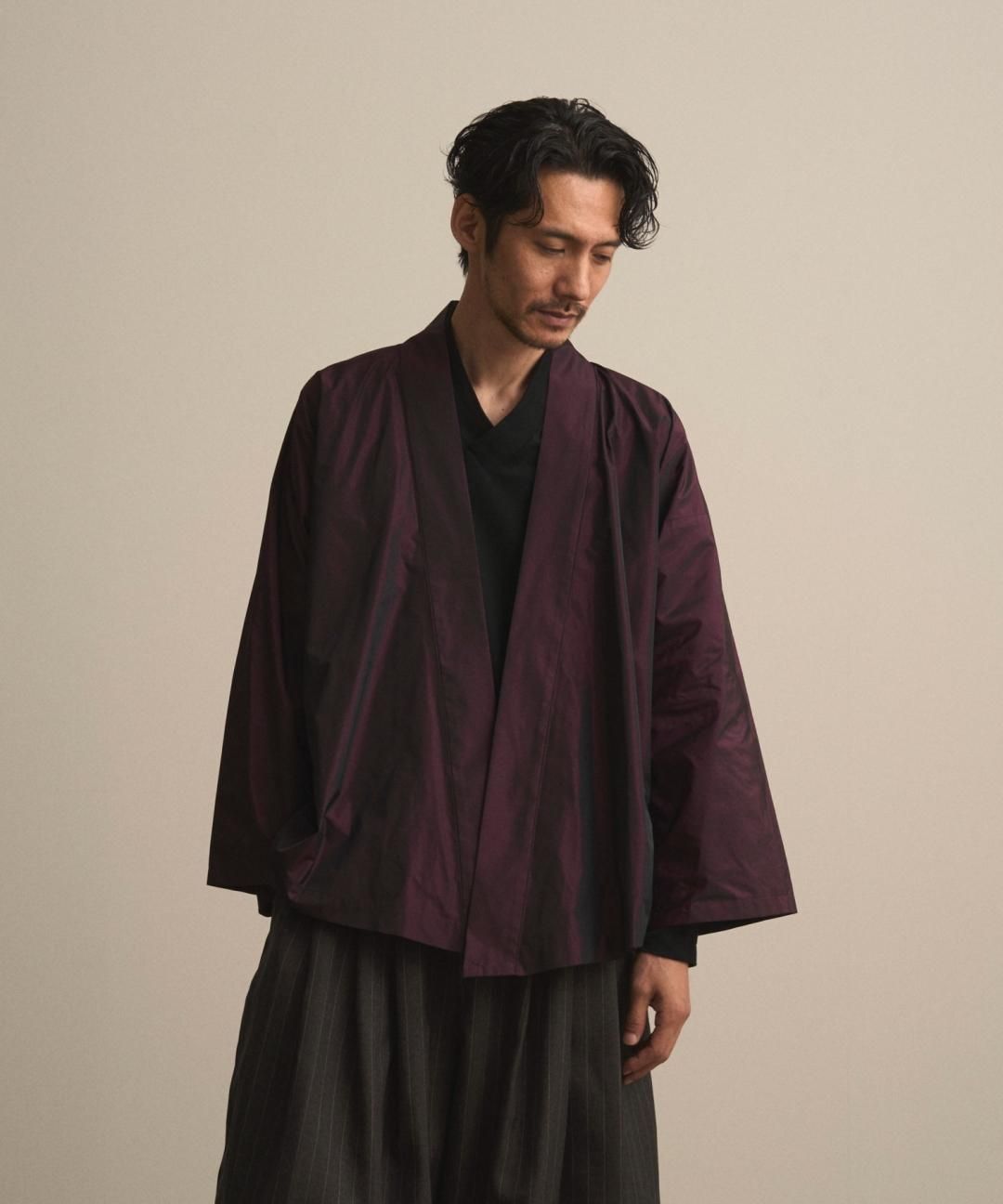 【10月13日18時 オンライン販売開始】WAROBE / WA Y SHIRT / DARK PURPLE photo