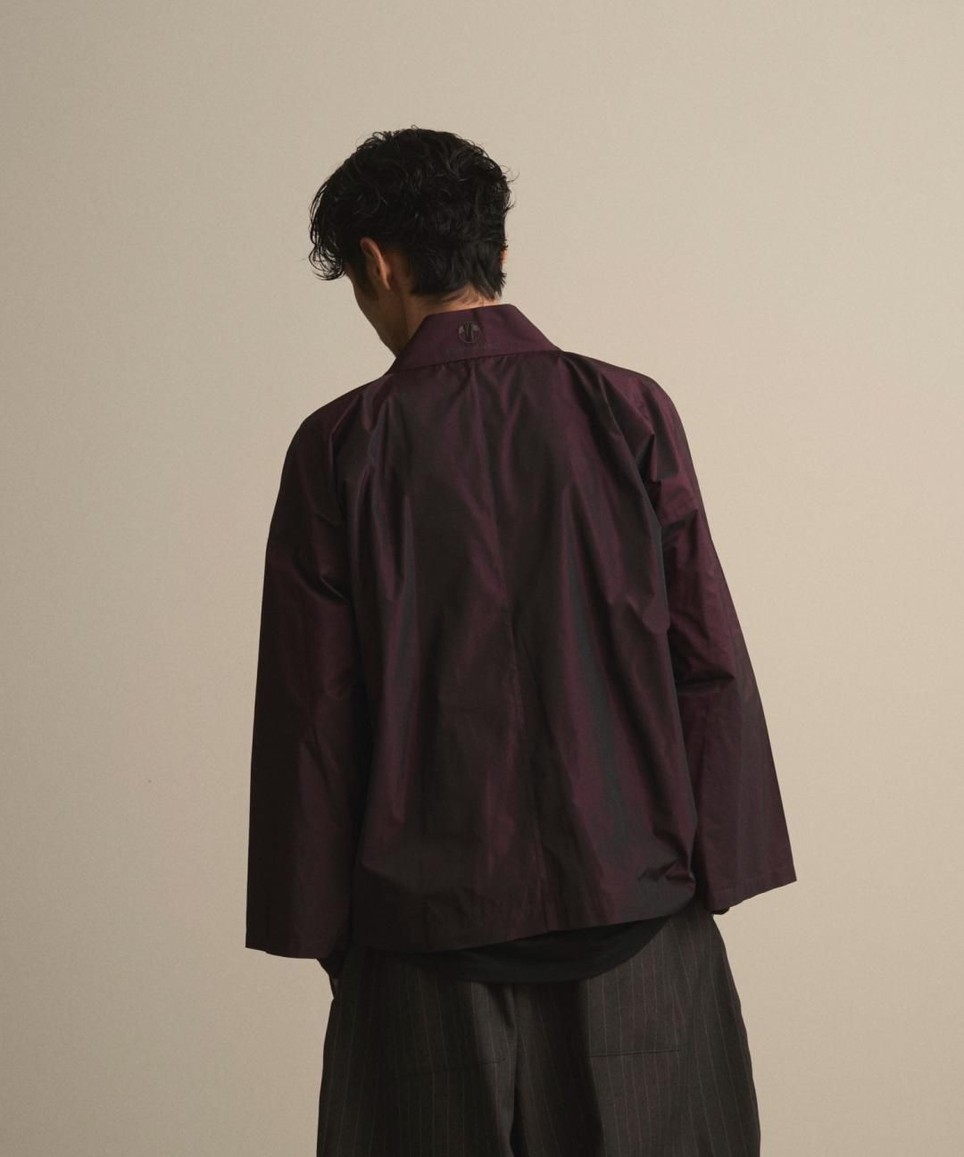 【10月13日18時 オンライン販売開始】WAROBE / WA Y SHIRT / DARK PURPLE photo