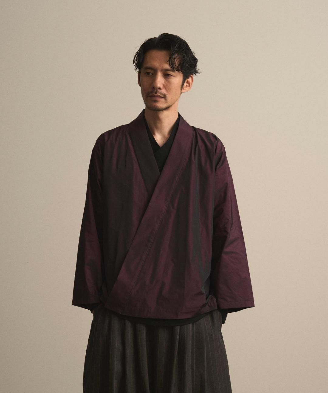【10月13日18時 オンライン販売開始】WAROBE / WA Y SHIRT / DARK PURPLE photo