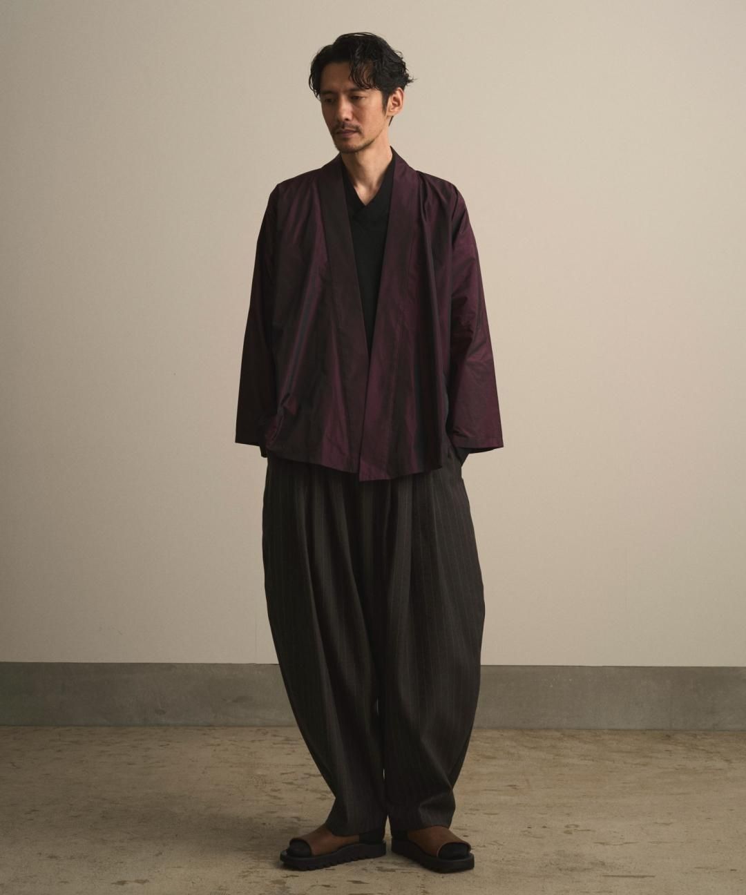 【10月13日18時 オンライン販売開始】WAROBE / WA Y SHIRT / DARK PURPLE photo