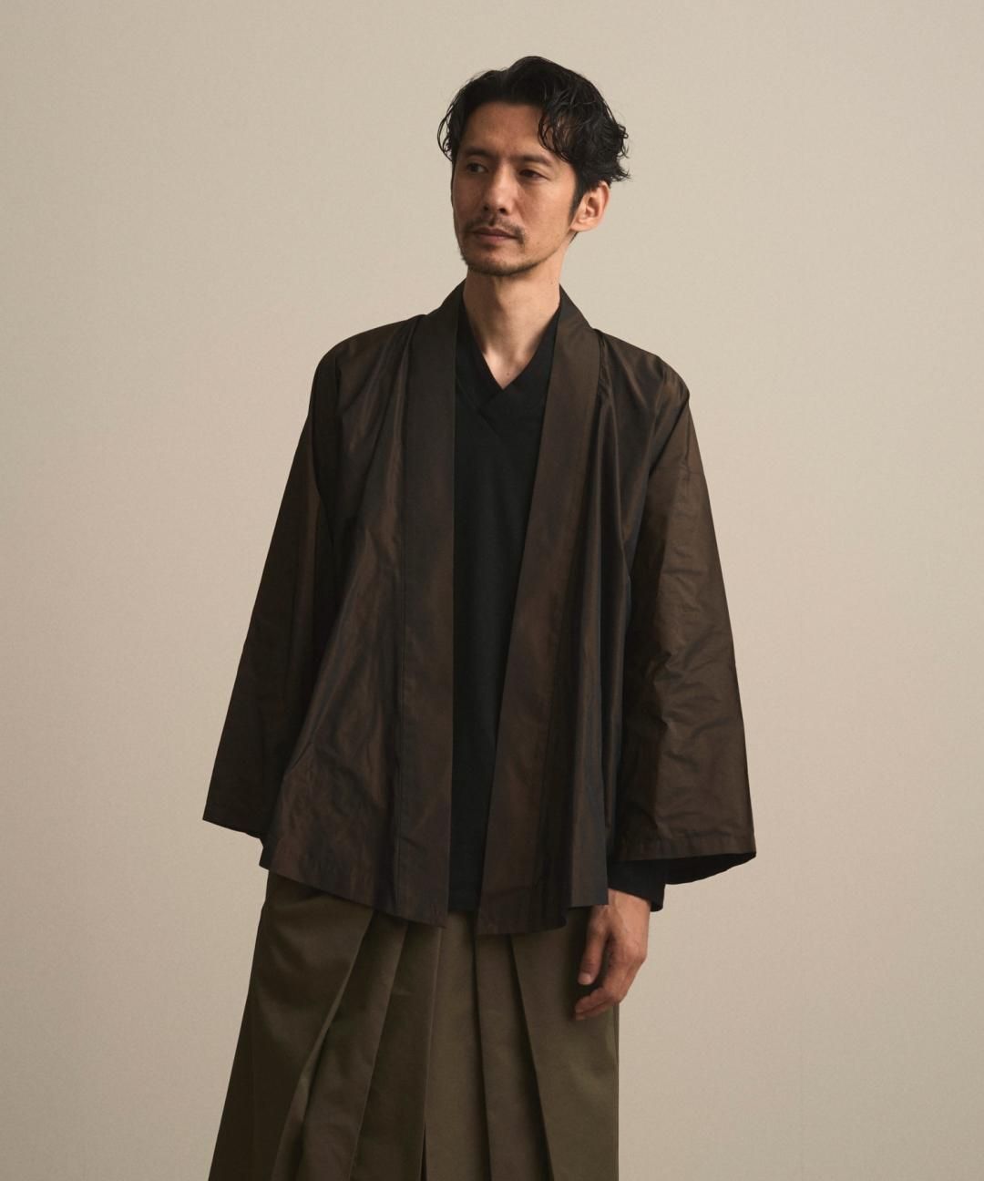 【10月13日18時 オンライン販売開始】WAROBE / WA Y SHIRT / DARK BROWN photo