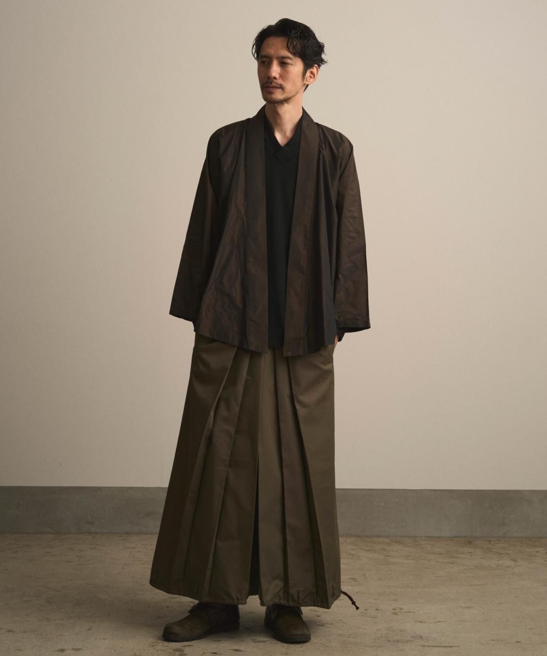 【10月13日18時 オンライン販売開始】WAROBE / WA Y SHIRT / DARK BROWN photo