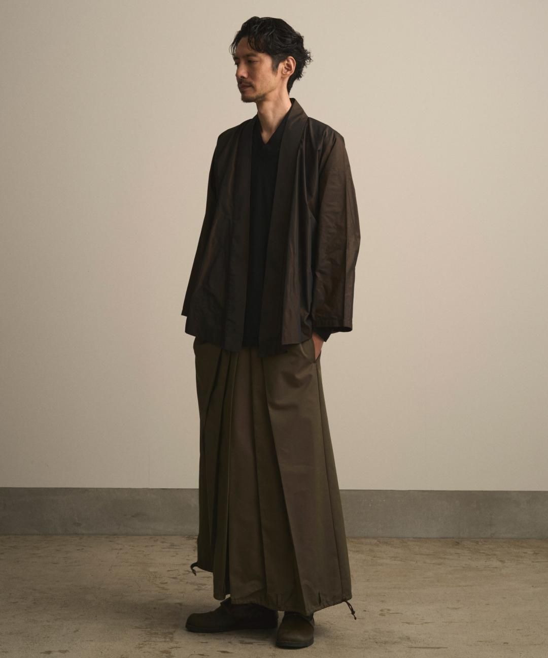 【10月13日18時 オンライン販売開始】WAROBE / WA Y SHIRT / DARK BROWN photo