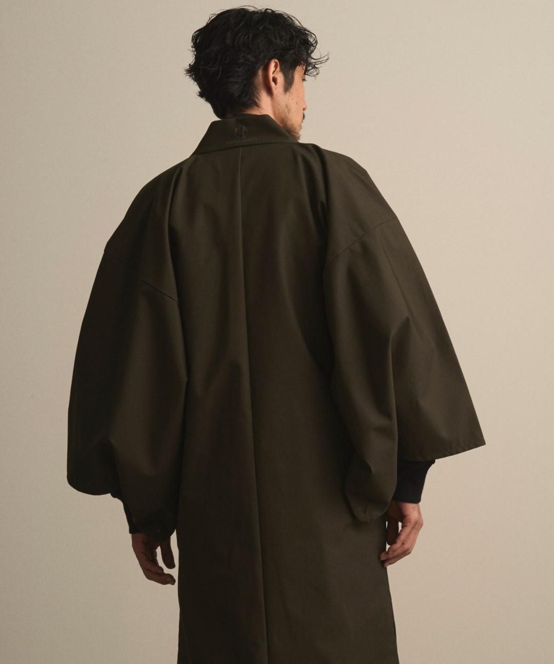 【10月13日18時 オンライン販売開始】WAROBE / FIELD HAORI COAT / DARK OLIVE photo