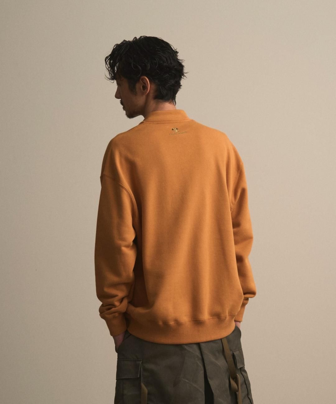【PRE-ORDER】WAROBE / JUBAN WIDE SWEAT / MUSTARD photo