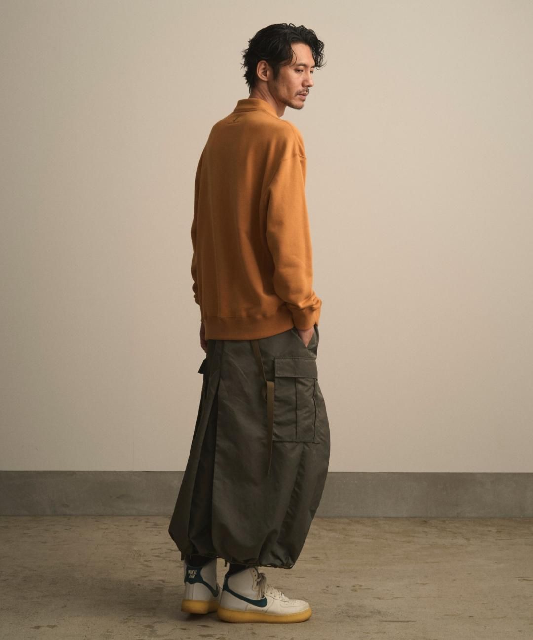 PRE-ORDERWAROBE / JUBAN WIDE SWEAT / MUSTARD photo