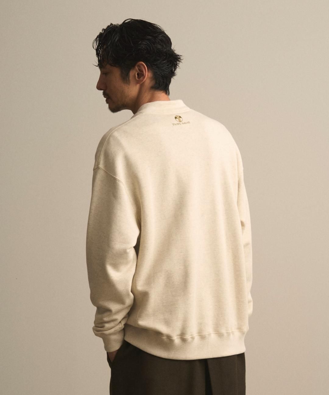PRE-ORDERWAROBE / JUBAN WIDE SWEAT / OATMEAL photo
