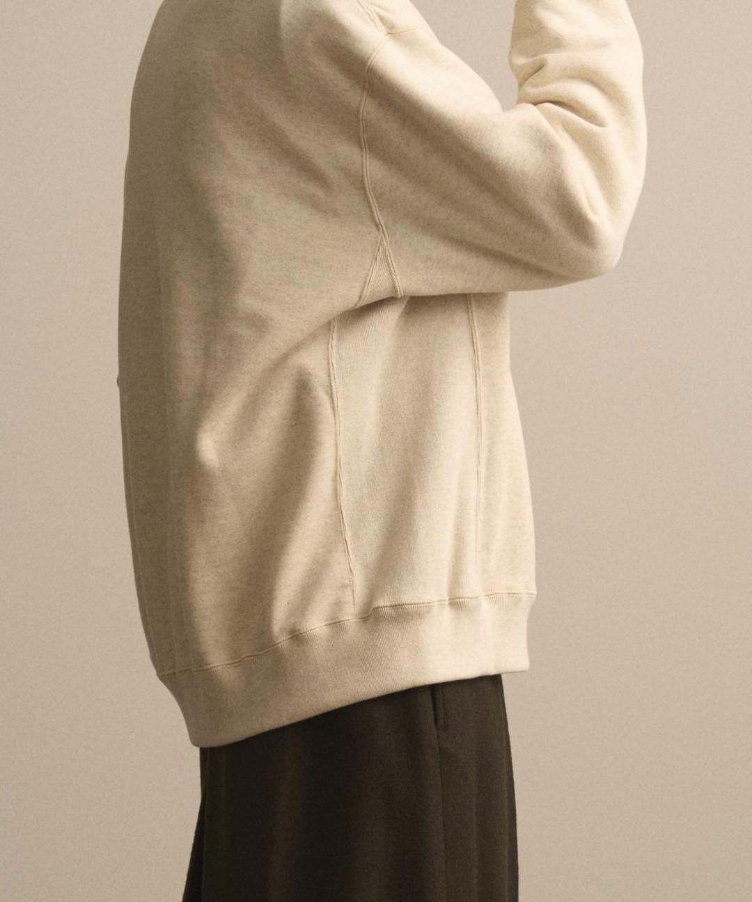 PRE-ORDERWAROBE / JUBAN WIDE SWEAT / OATMEAL photo