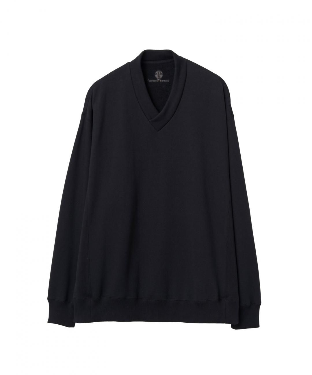PRE-ORDERWAROBE / JUBAN WIDE SWEAT / BLACK photo