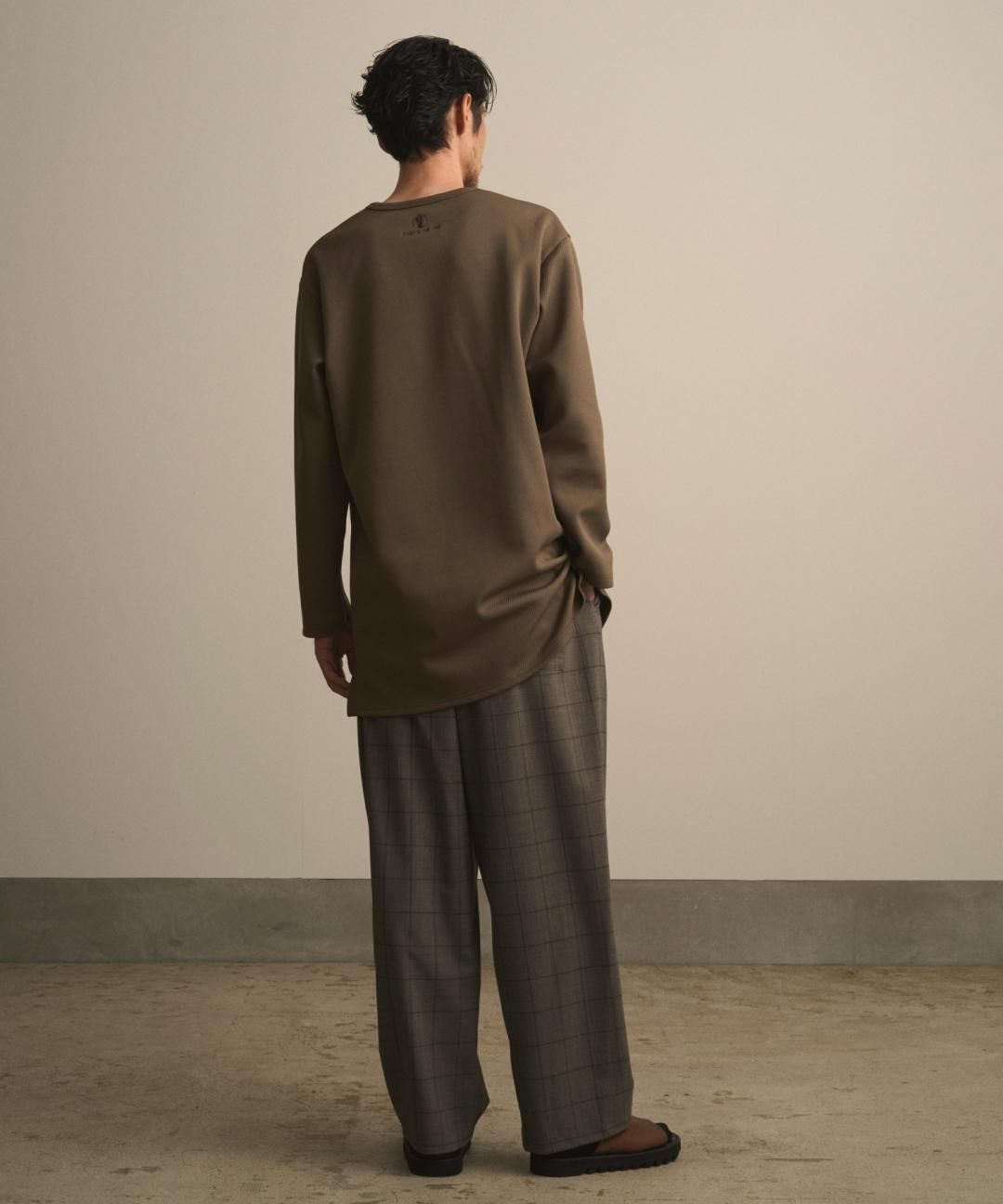 PRE-ORDERWAROBE / SAMUE PANTS / GRAY CHECK photo
