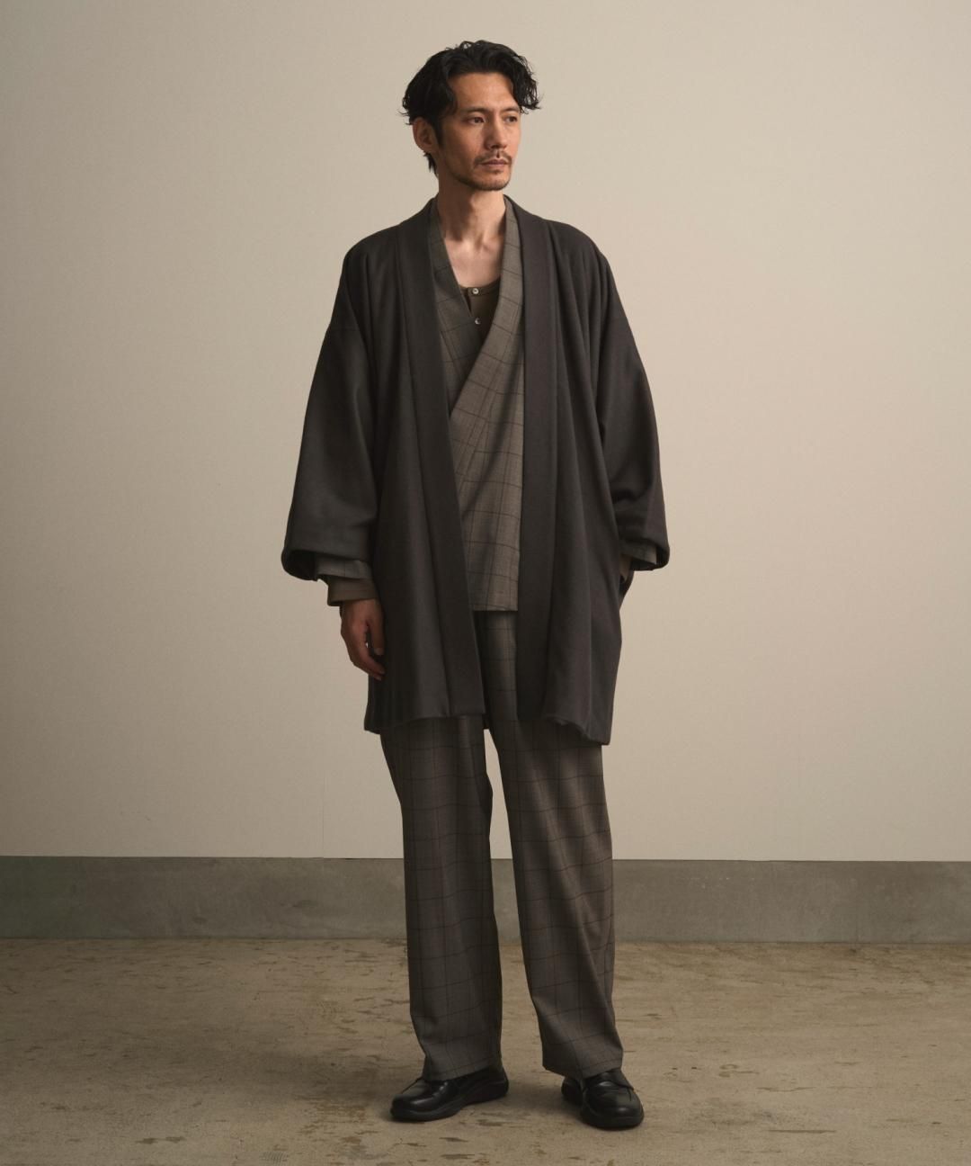 PRE-ORDERWAROBE / SAMUE PANTS / GRAY CHECK photo