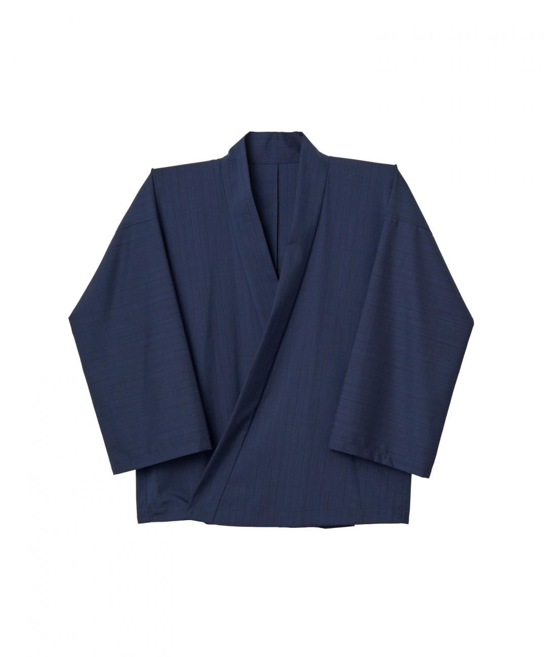 PRE-ORDERWAROBE / WA Y SHIRT / NAVY STRIPE photo