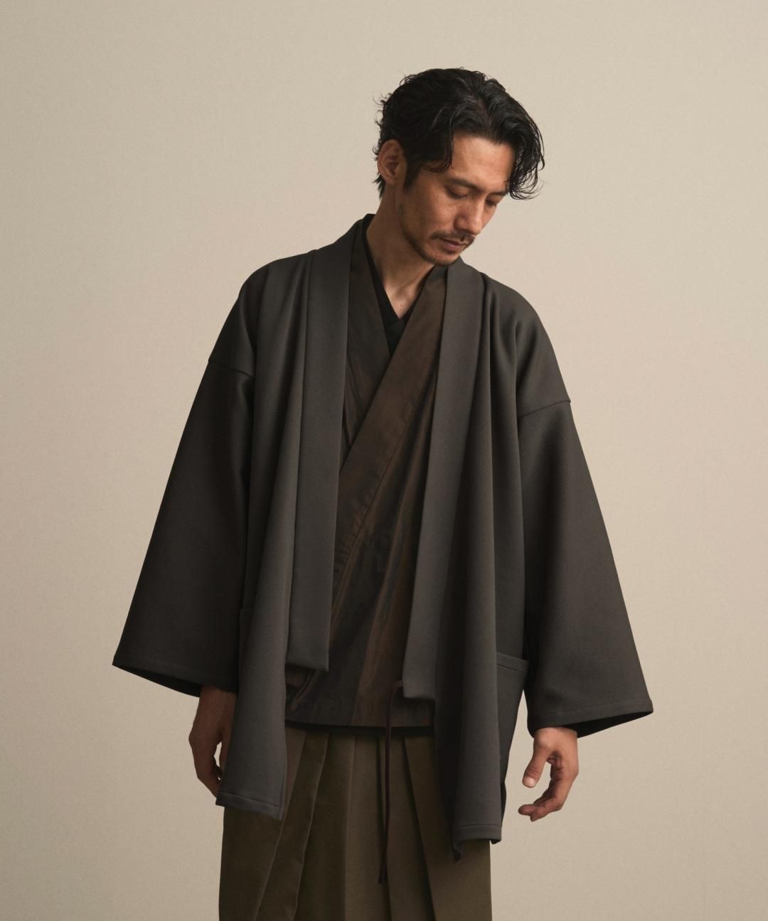 PRE-ORDERWAROBE / MIDDLE WA Y SHIRT / DARK GRAY photo
