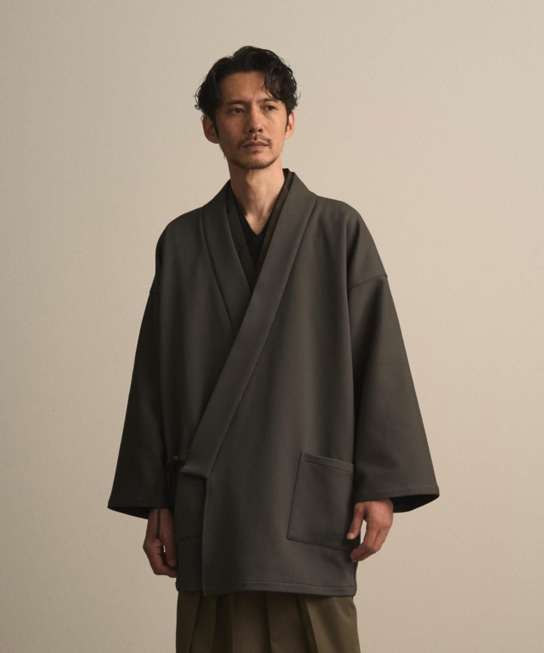 PRE-ORDERWAROBE / MIDDLE WA Y SHIRT / DARK GRAY photo