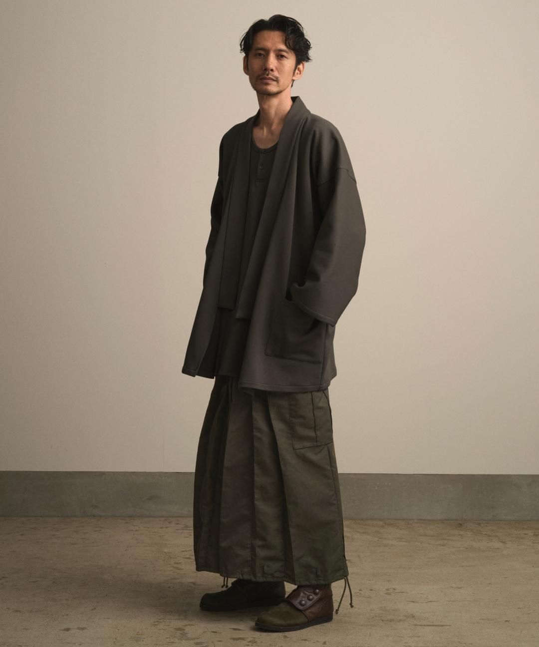 PRE-ORDERWAROBE / MIDDLE WA Y SHIRT / DARK GRAY photo