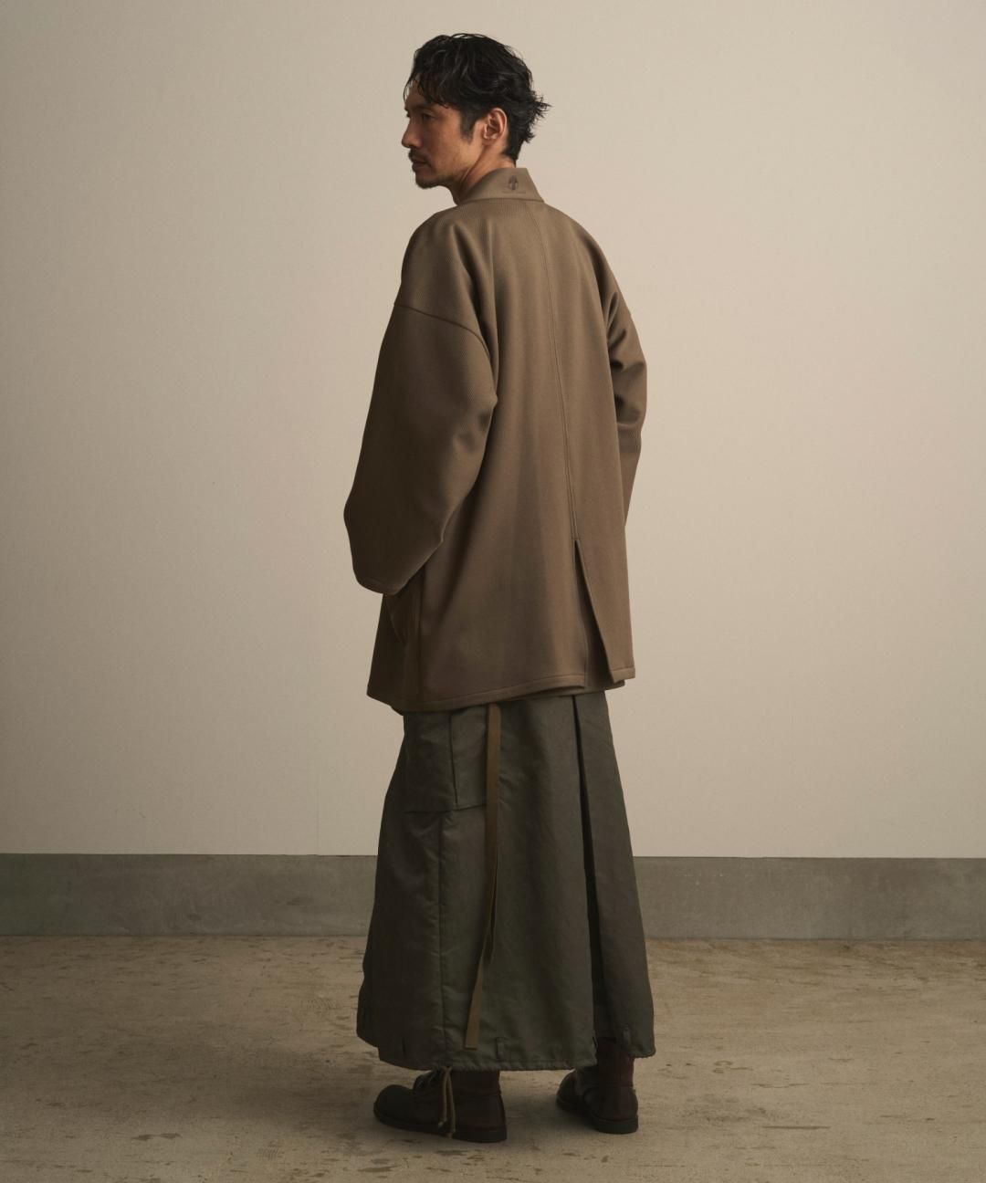 WAROBE / CARGO HAKAMA / FADE KHAKI photo