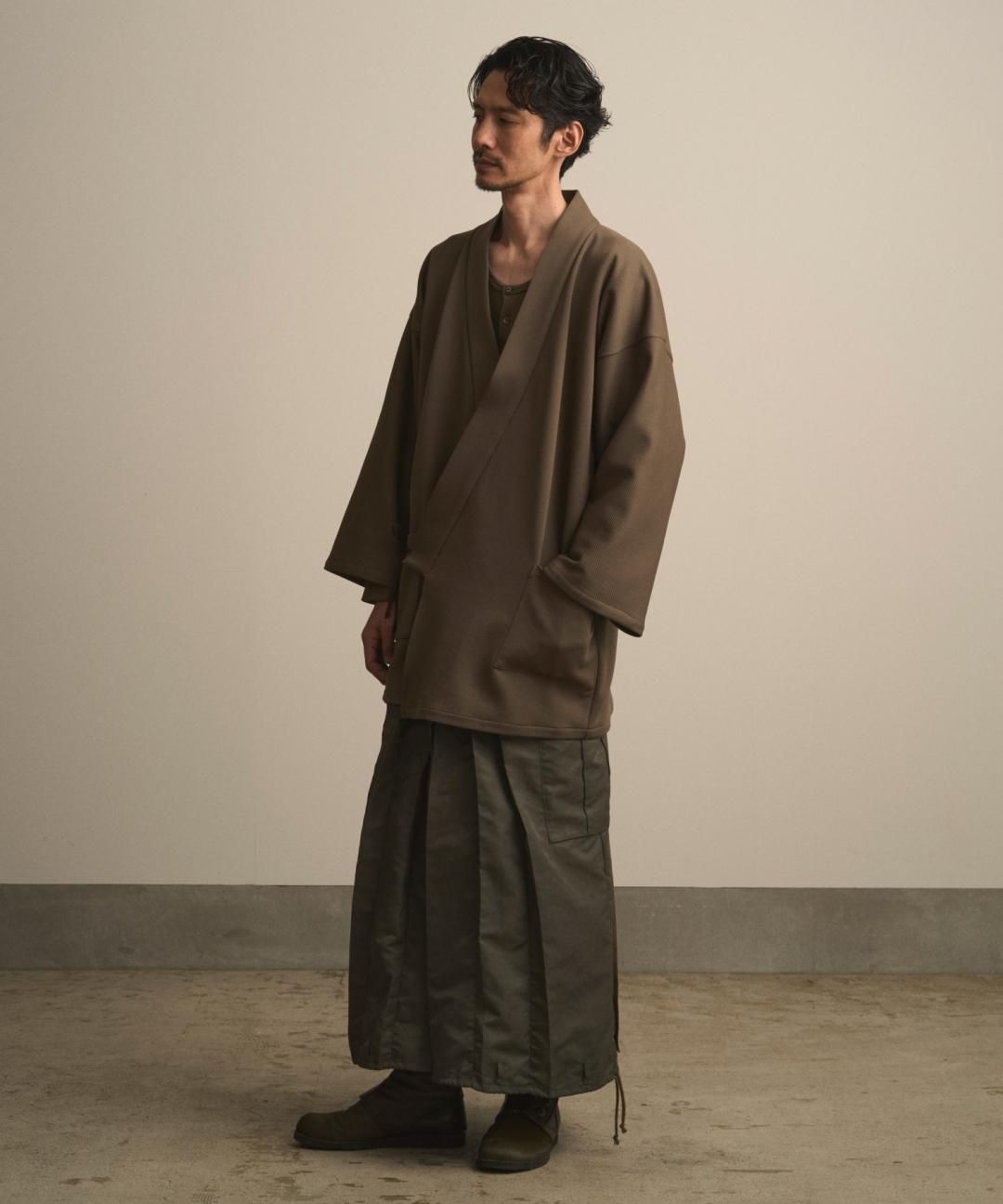 WAROBE / CARGO HAKAMA / FADE KHAKI photo