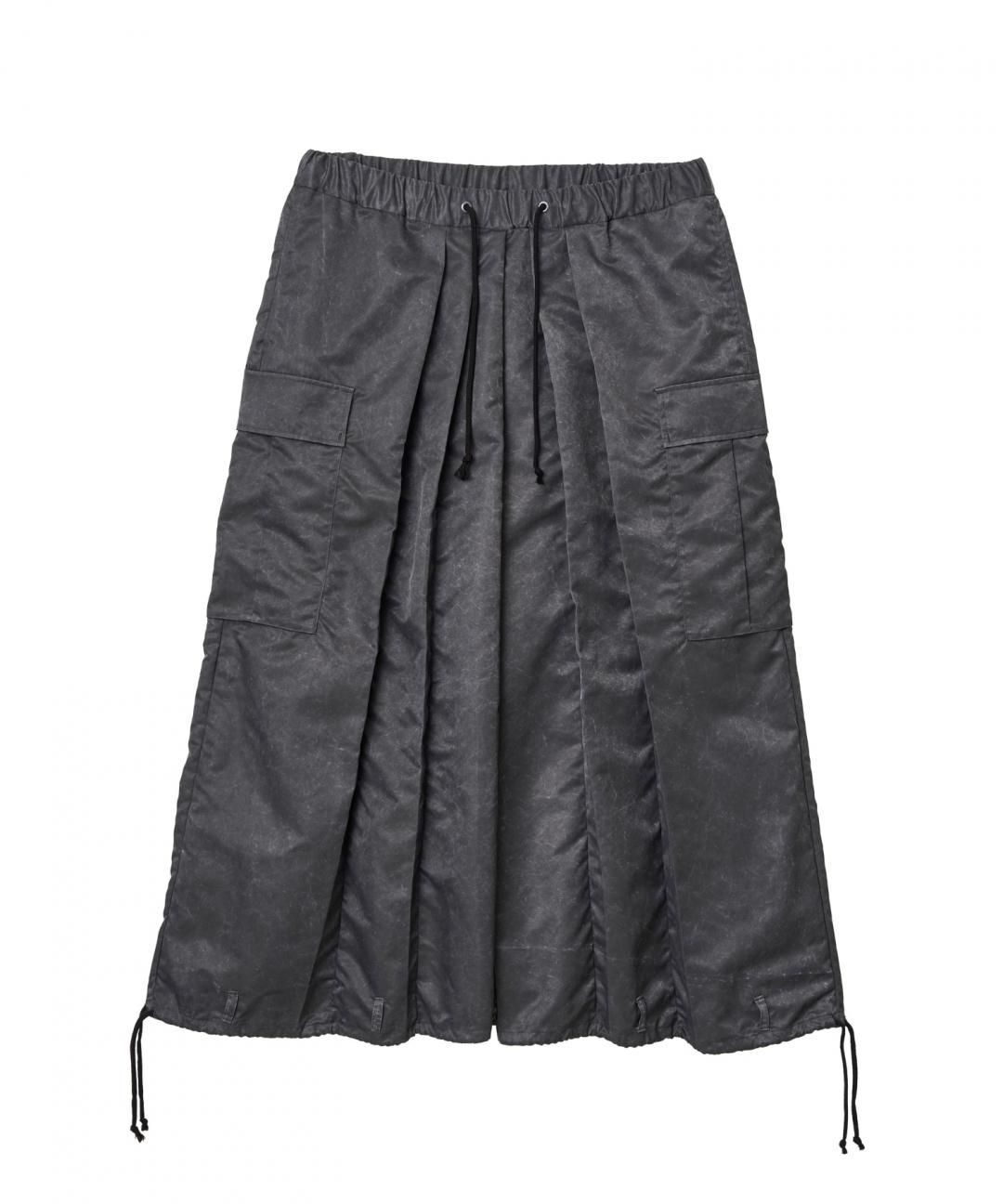 【PRE-ORDER】WAROBE / CARGO HAKAMA / FADE BLACK photo