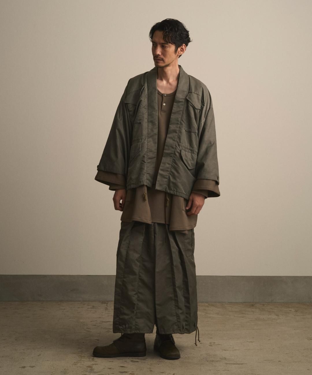 【PRE-ORDER】WAROBE / WA-65 HAORI / FADE KHAKI photo