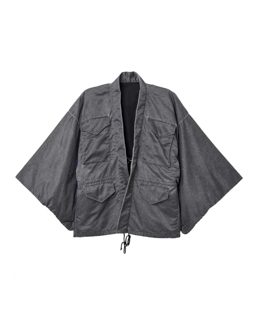 【PRE-ORDER】WAROBE / WA-65 HAORI / FADE BLACK photo