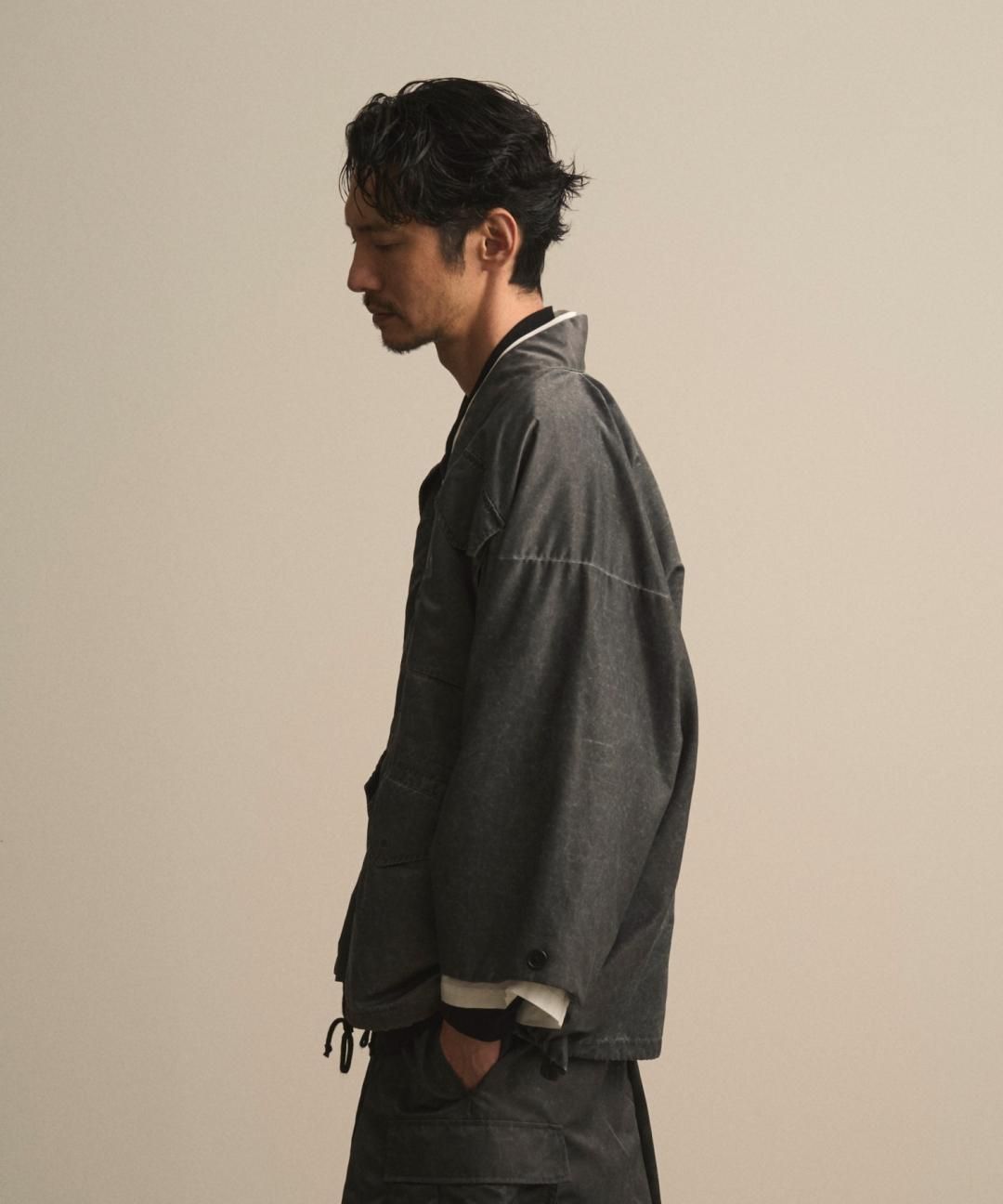【PRE-ORDER】WAROBE / WA-65 HAORI / FADE BLACK photo