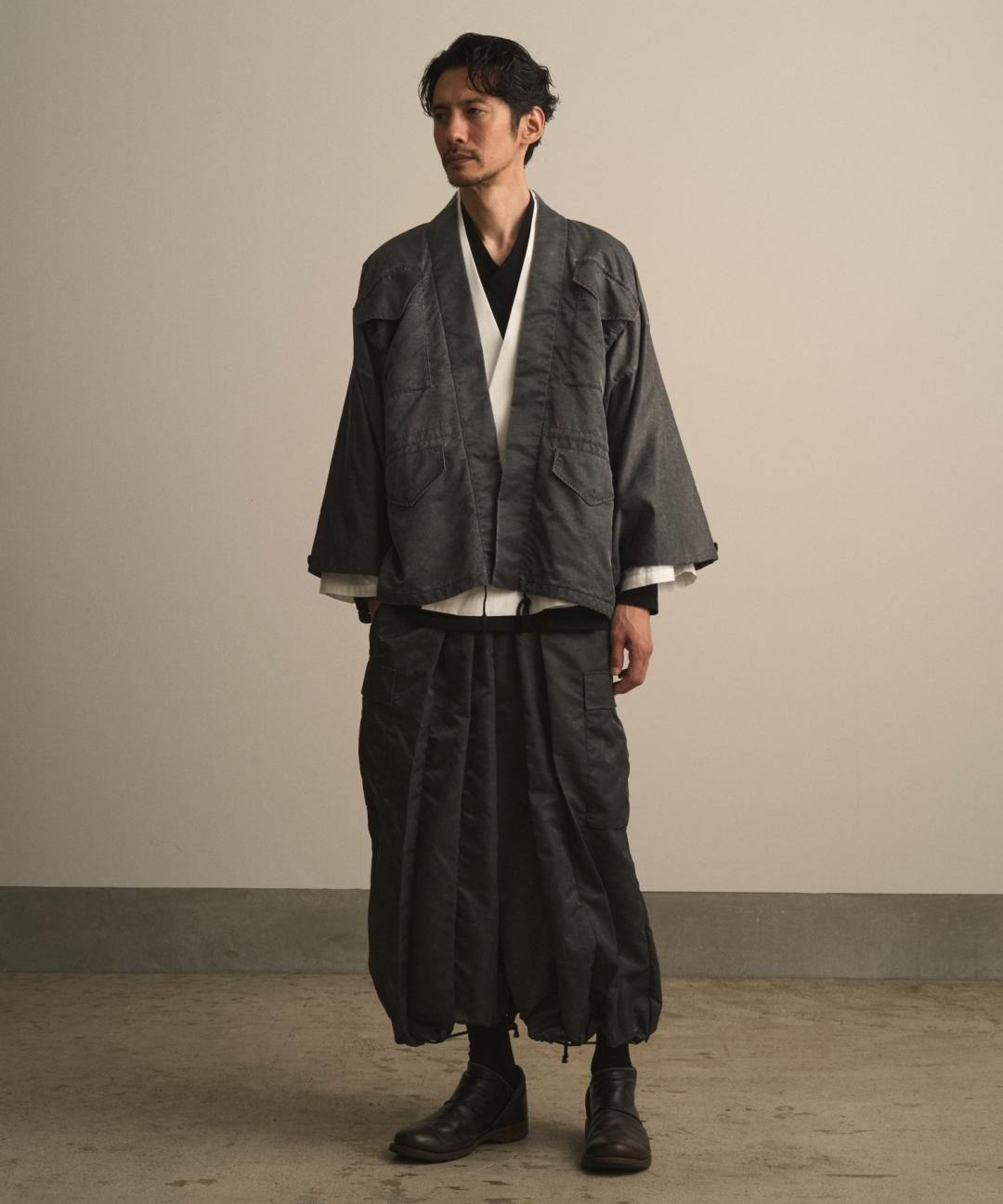 【PRE-ORDER】WAROBE / WA-65 HAORI / FADE BLACK photo