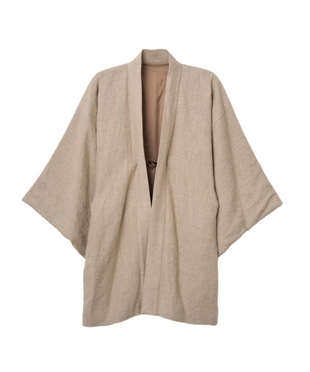 WAROBE / HEAVY LINEN HAORI / BEIGE - TROVE SHOP OFFICIAL SITE