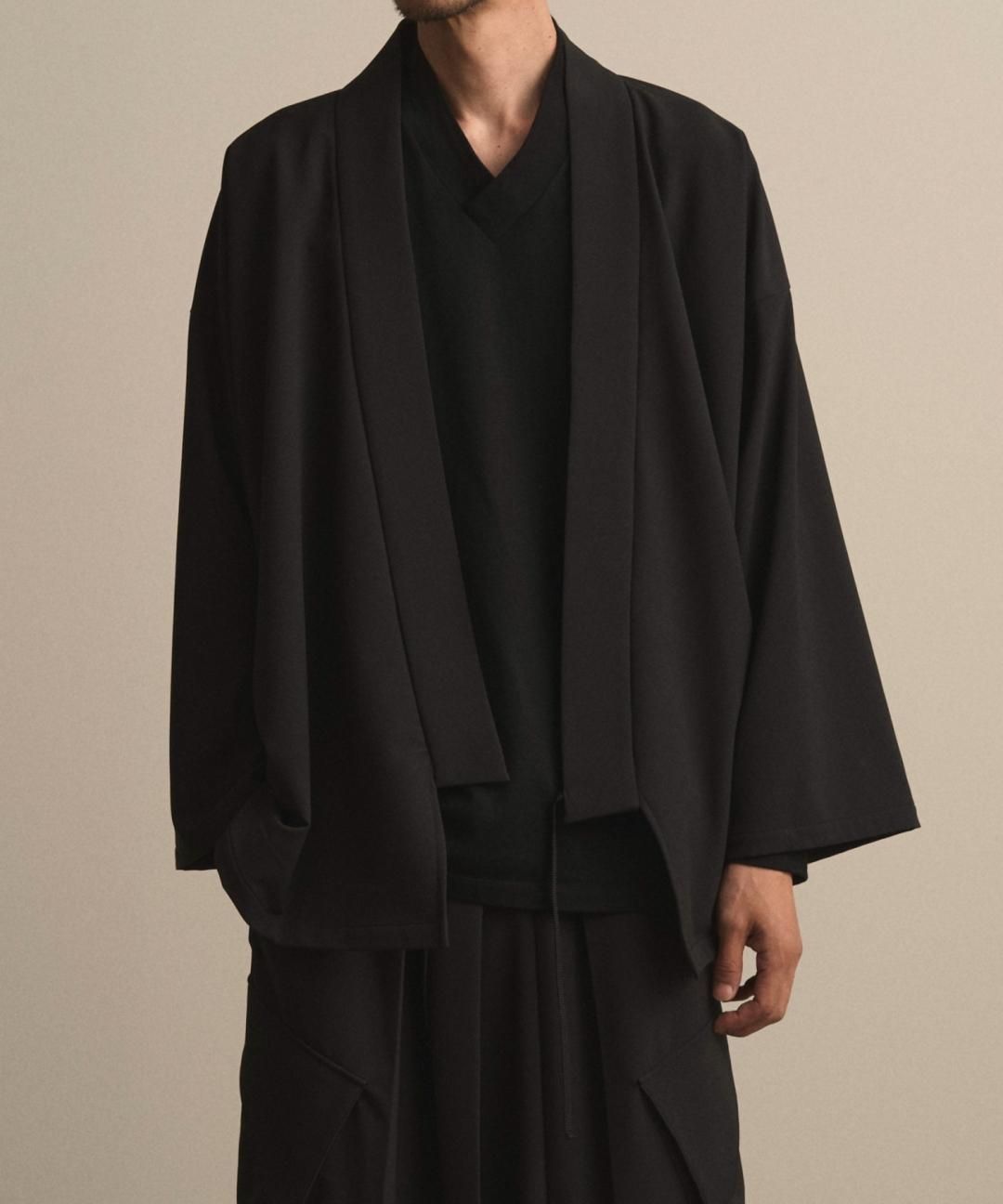 【PRE-ORDER】WAROBE / WA Y SHIRT TECH / BLACK photo