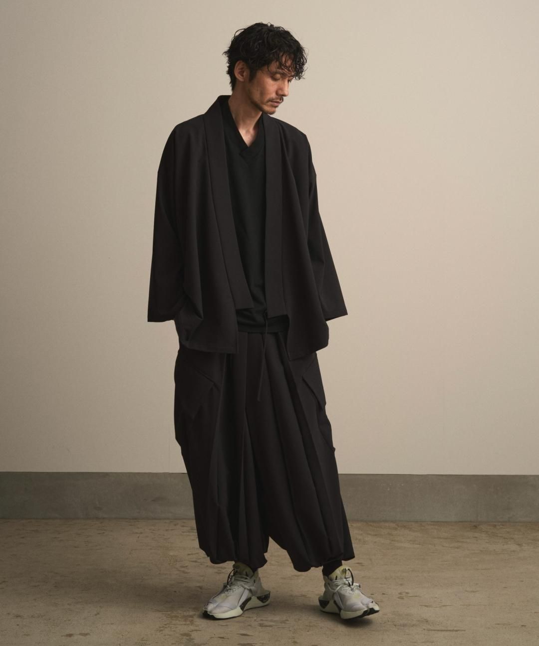 【PRE-ORDER】WAROBE / WA Y SHIRT TECH / BLACK photo
