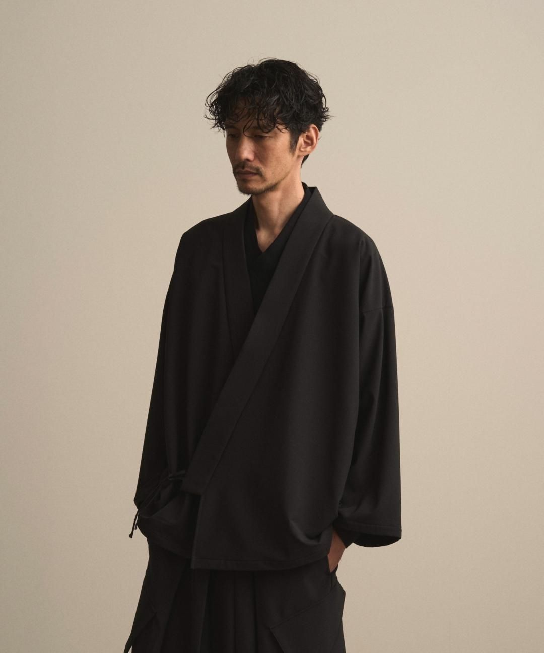 【PRE-ORDER】WAROBE / WA Y SHIRT TECH / BLACK photo