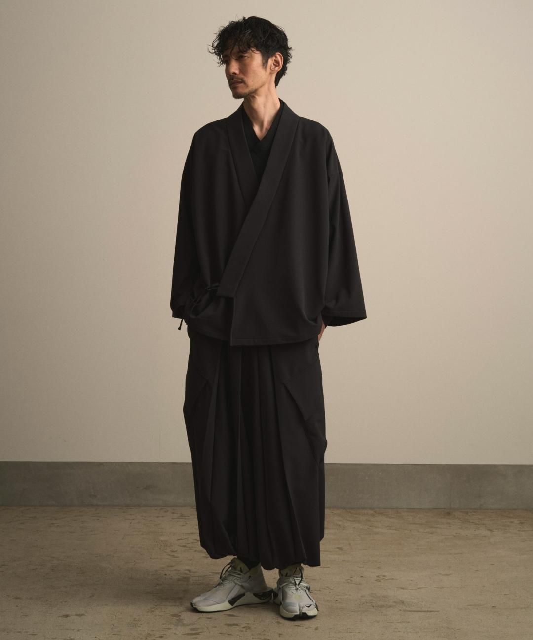 【PRE-ORDER】WAROBE / WA Y SHIRT TECH / BLACK photo