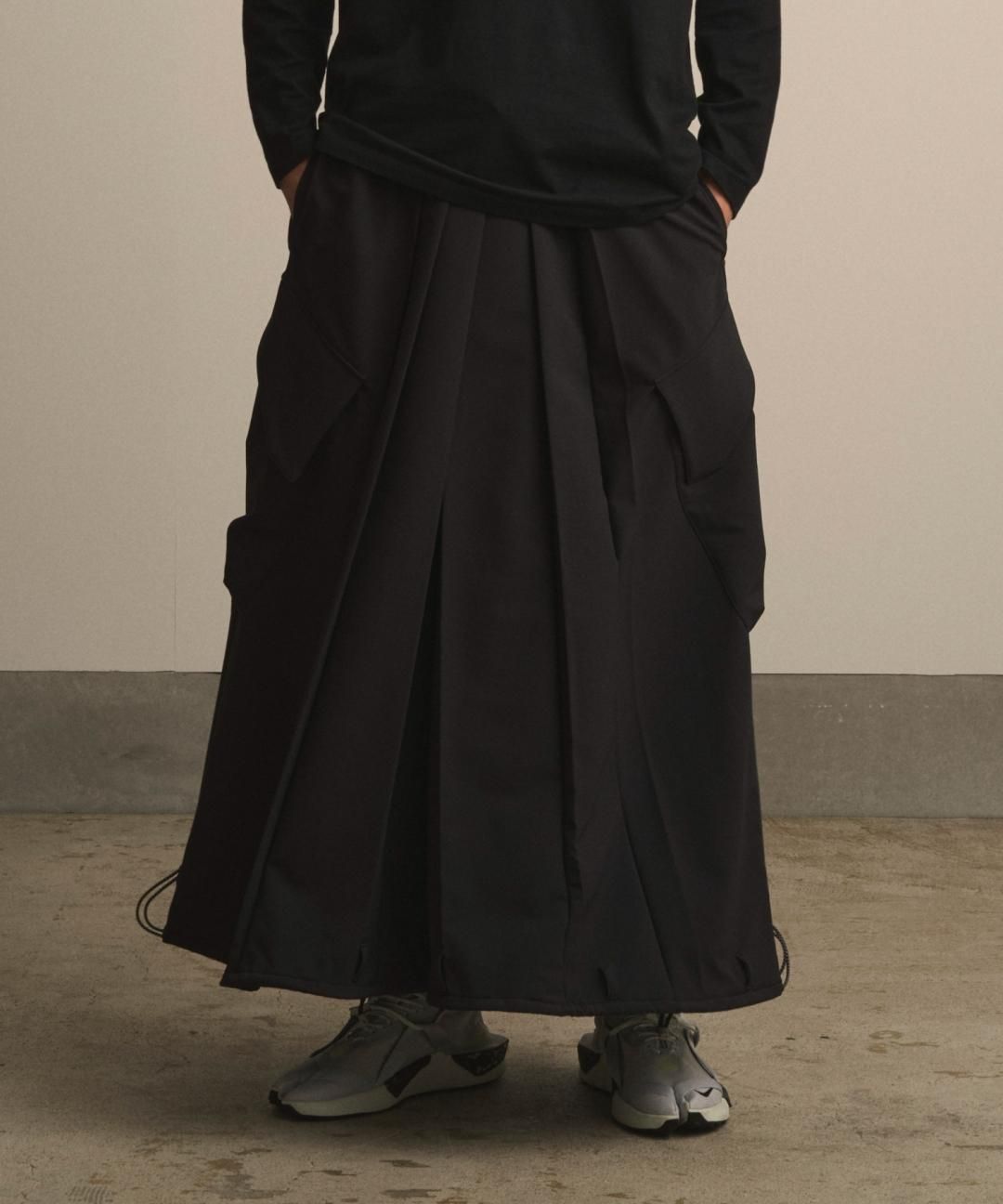 【PRE-ORDER】WAROBE / EASY HAKAMA TECH / BLACK photo