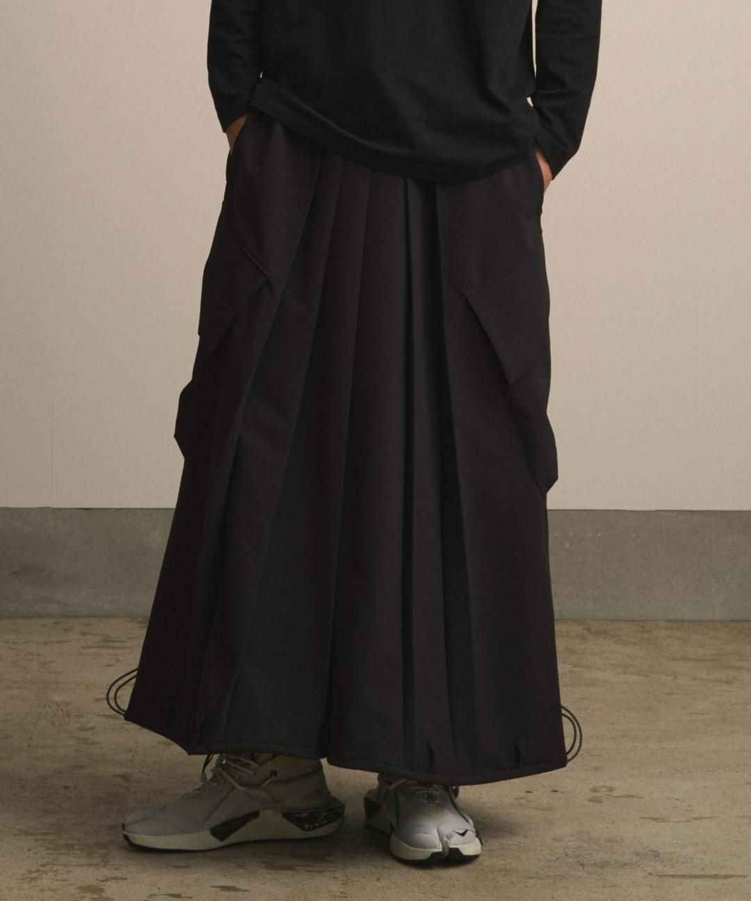 【PRE-ORDER】WAROBE / EASY HAKAMA TECH / BLACK photo