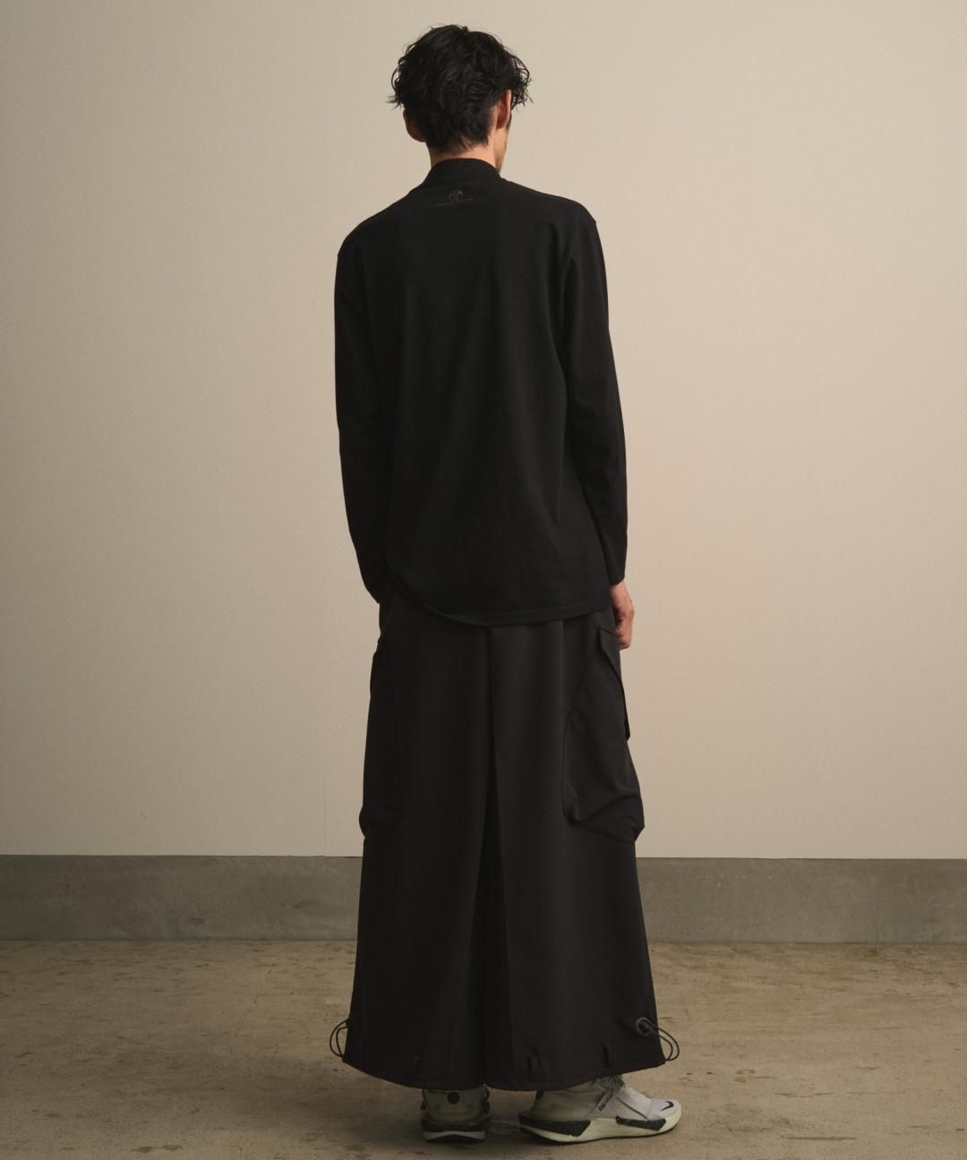 【PRE-ORDER】WAROBE / EASY HAKAMA TECH / BLACK photo