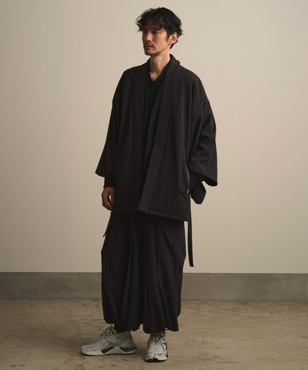【PRE-ORDER】WAROBE / EASY HAKAMA TECH / BLACK photo