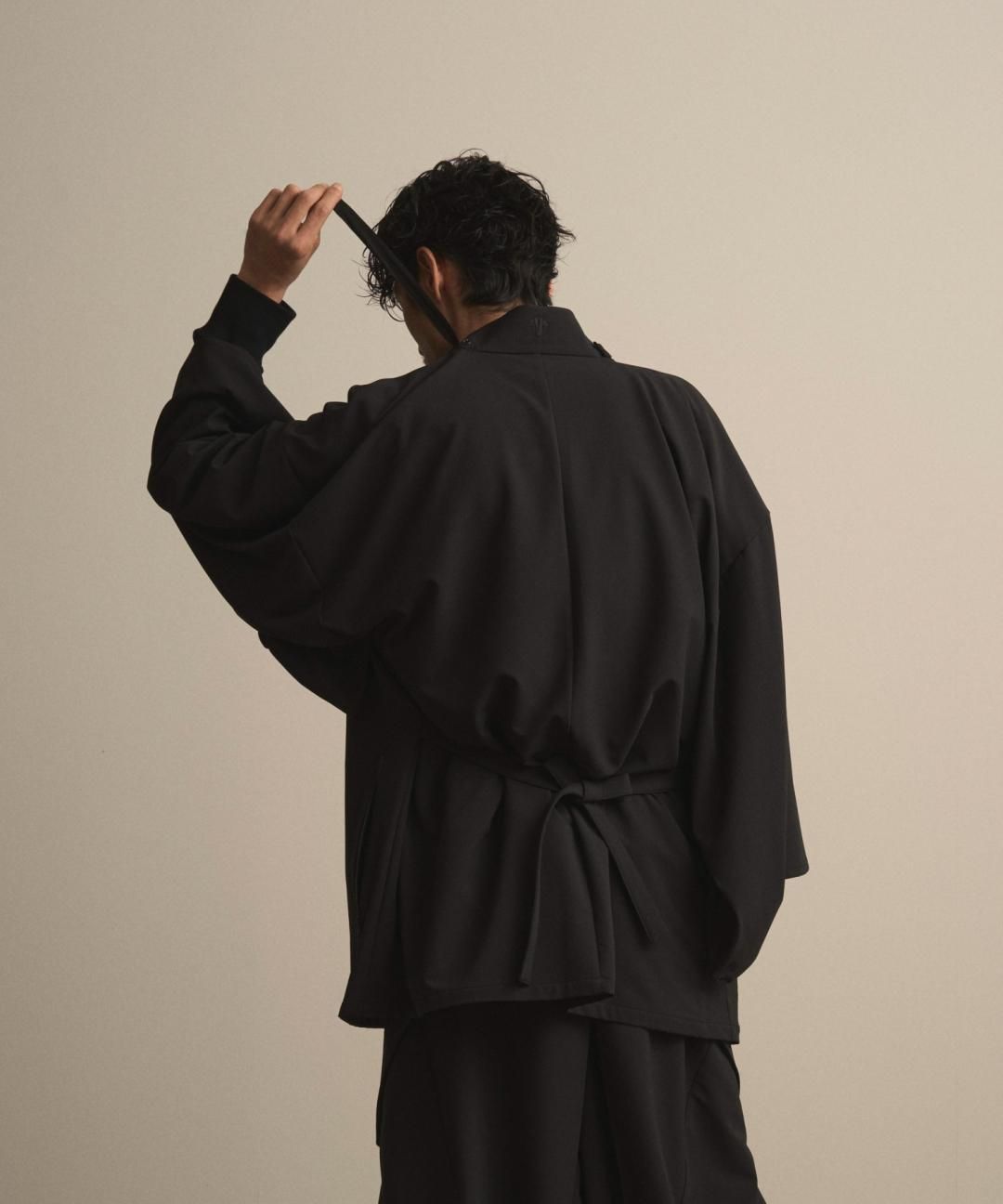 【PRE-ORDER】WAROBE / HAORI TECH / BLACK photo