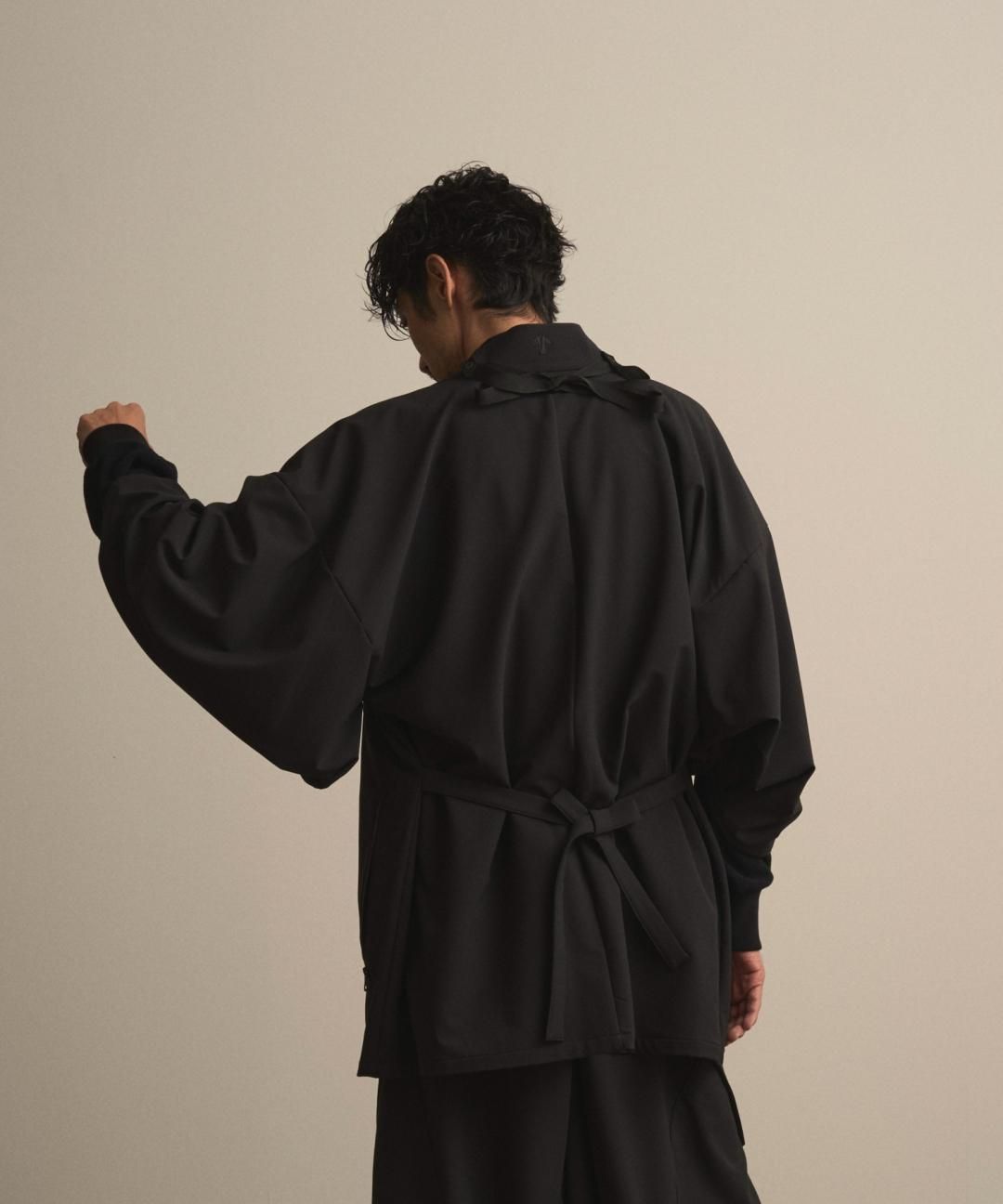【PRE-ORDER】WAROBE / HAORI TECH / BLACK photo