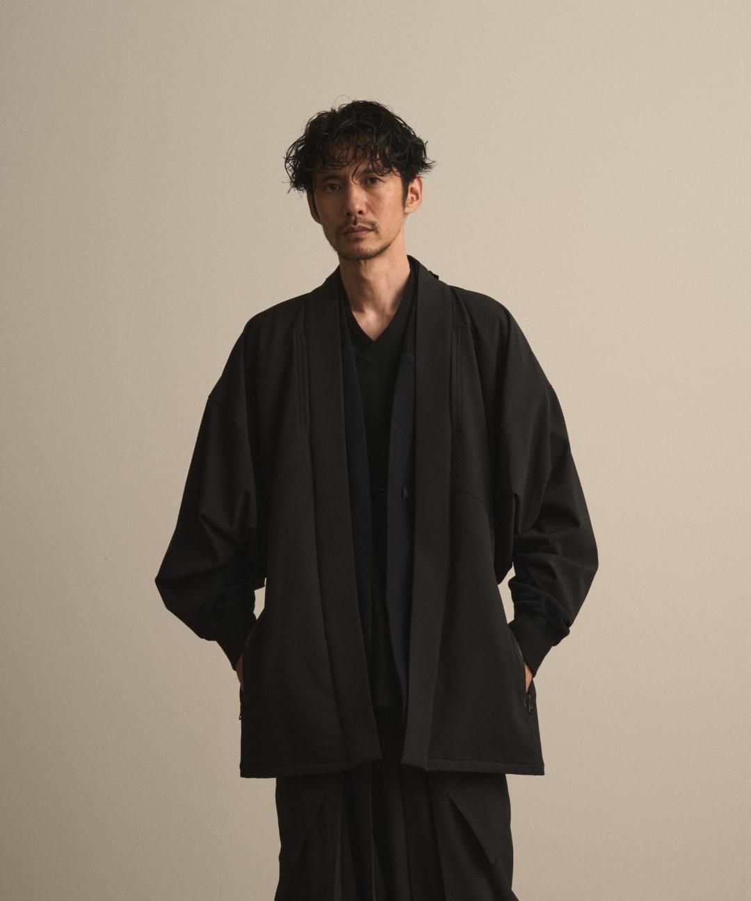 【PRE-ORDER】WAROBE / HAORI TECH / BLACK photo
