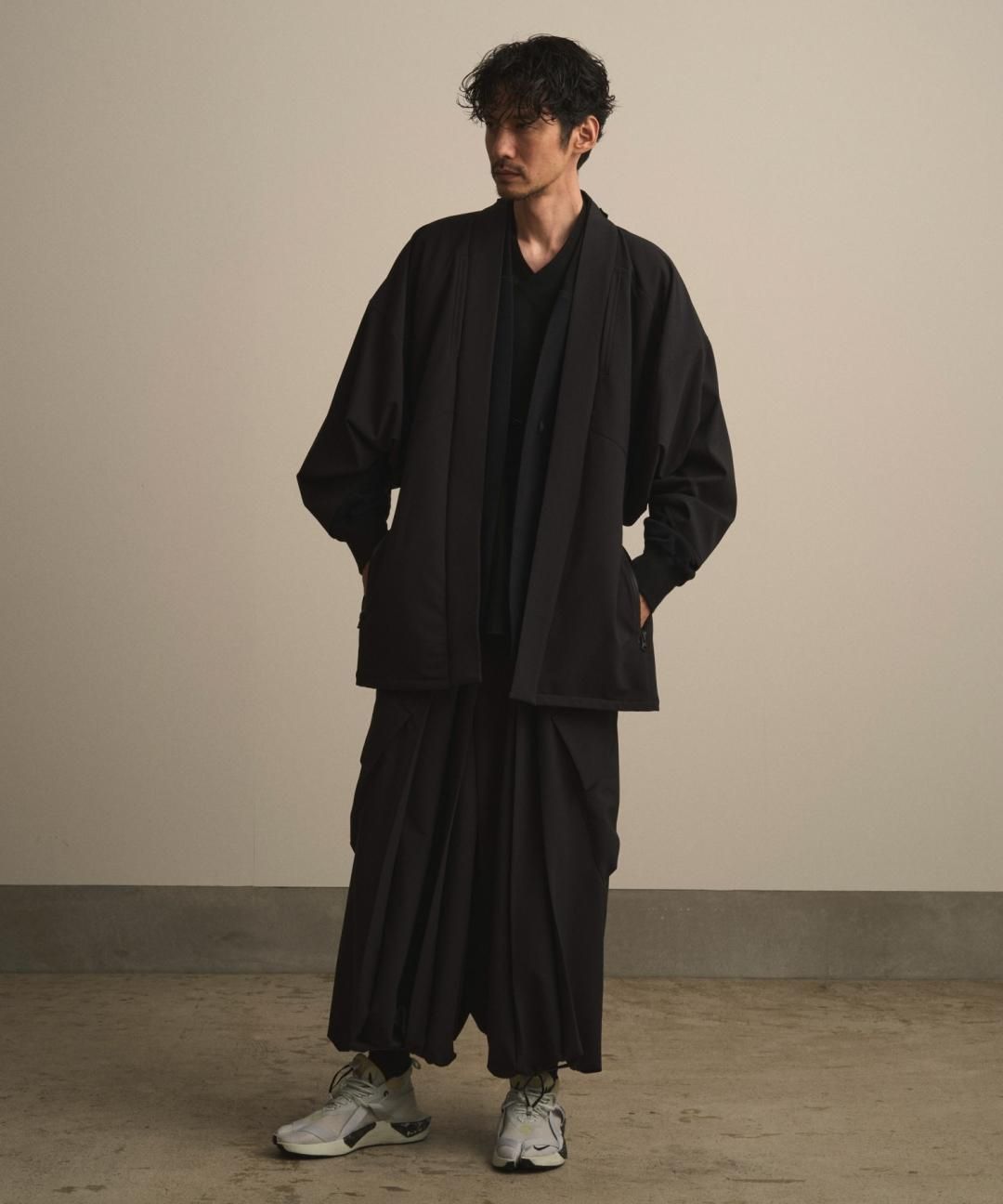 【PRE-ORDER】WAROBE / HAORI TECH / BLACK photo