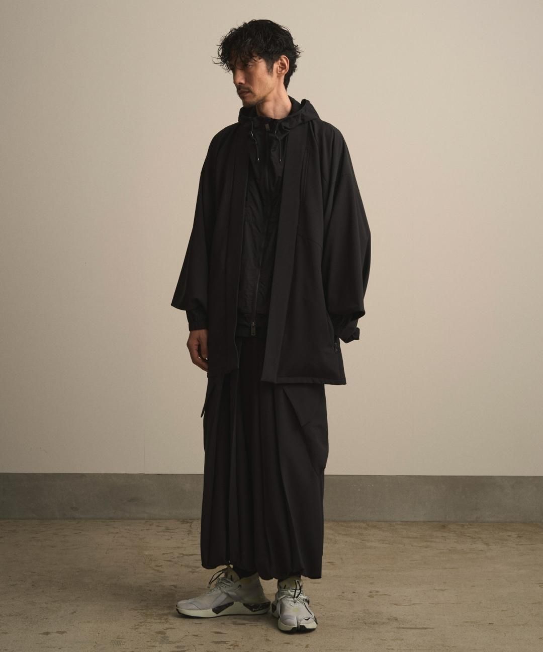 【PRE-ORDER】WAROBE / HAORI TECH / BLACK photo