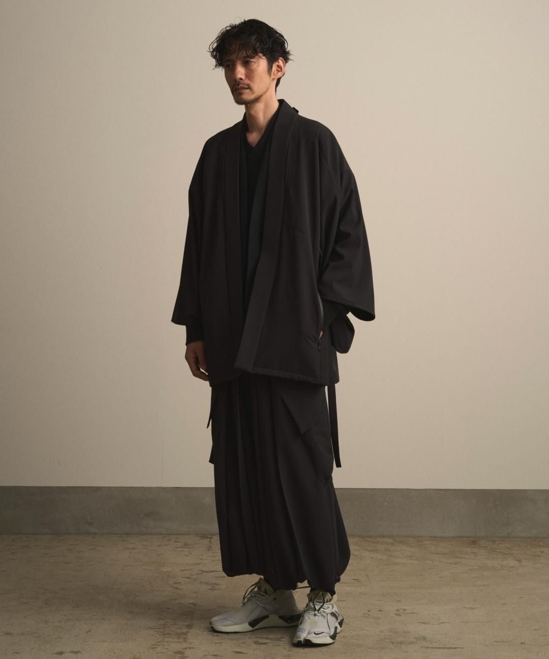 【PRE-ORDER】WAROBE / HAORI TECH / BLACK photo
