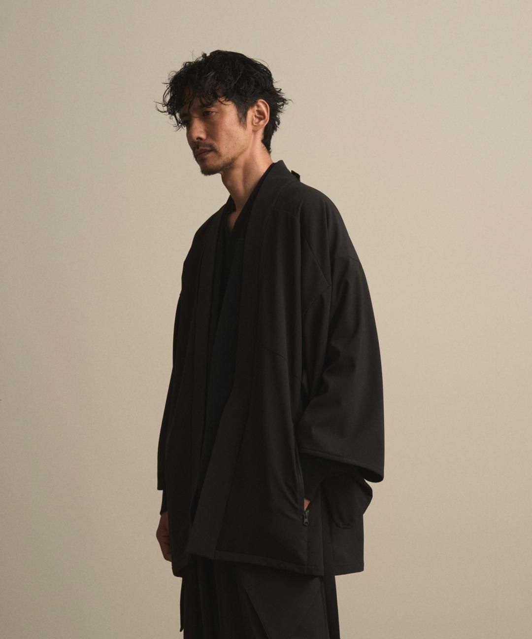 【PRE-ORDER】WAROBE / HAORI TECH / BLACK photo