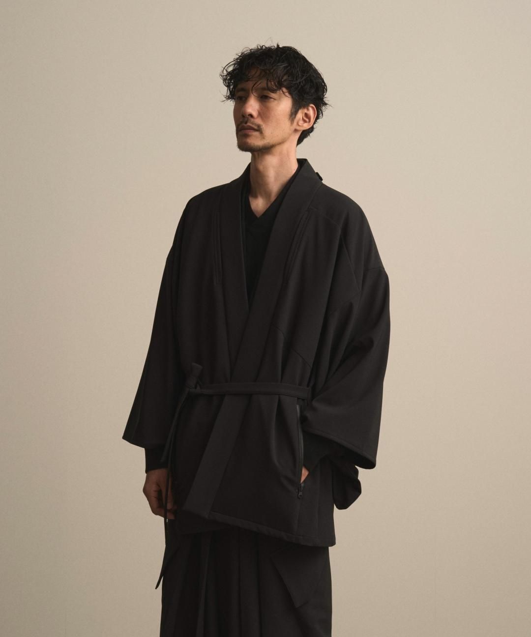 【PRE-ORDER】WAROBE / HAORI TECH / BLACK photo