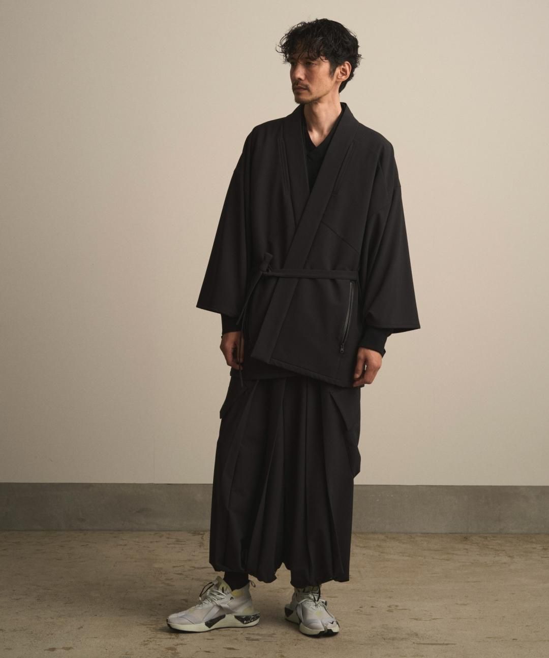 【PRE-ORDER】WAROBE / HAORI TECH / BLACK photo