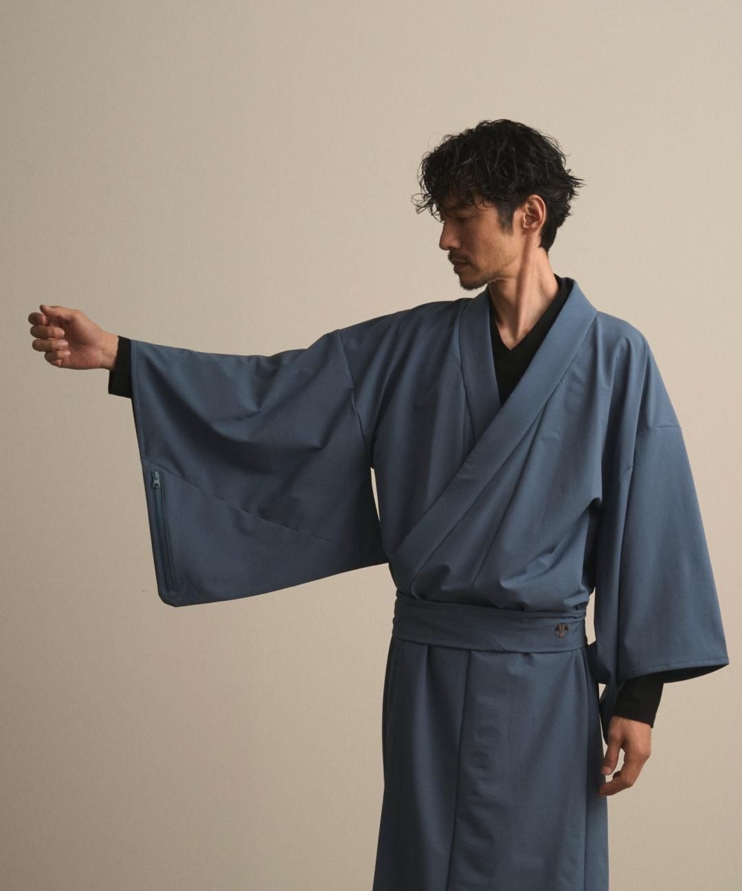 【PRE-ORDER】WAROBE / WINTER YUKATA TECH / BLUE photo