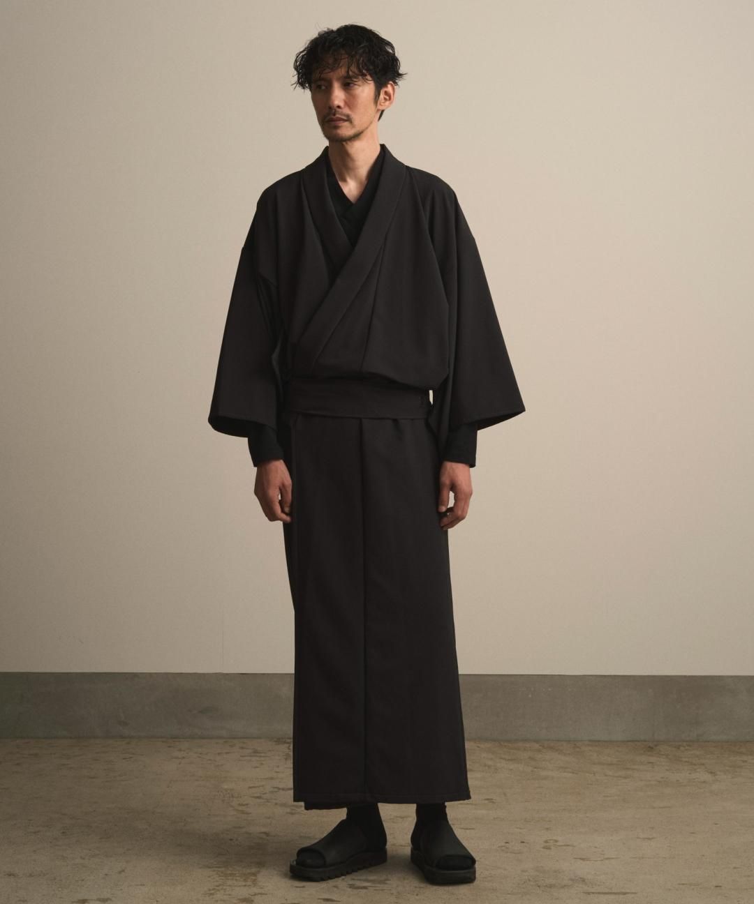 【PRE-ORDER】WAROBE / WINTER YUKATA TECH / BLACK photo
