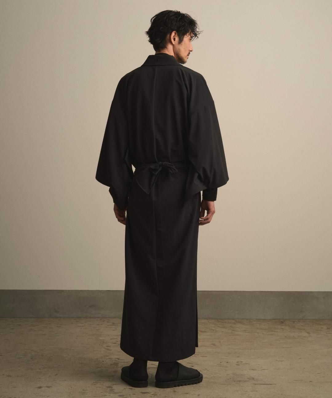 【PRE-ORDER】WAROBE / WINTER YUKATA TECH / BLACK photo