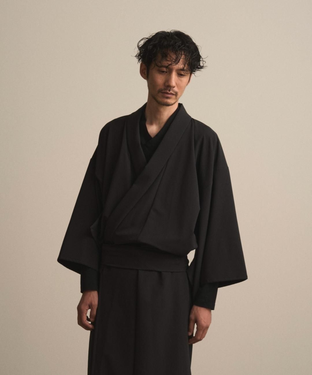 【PRE-ORDER】WAROBE / WINTER YUKATA TECH / BLACK photo