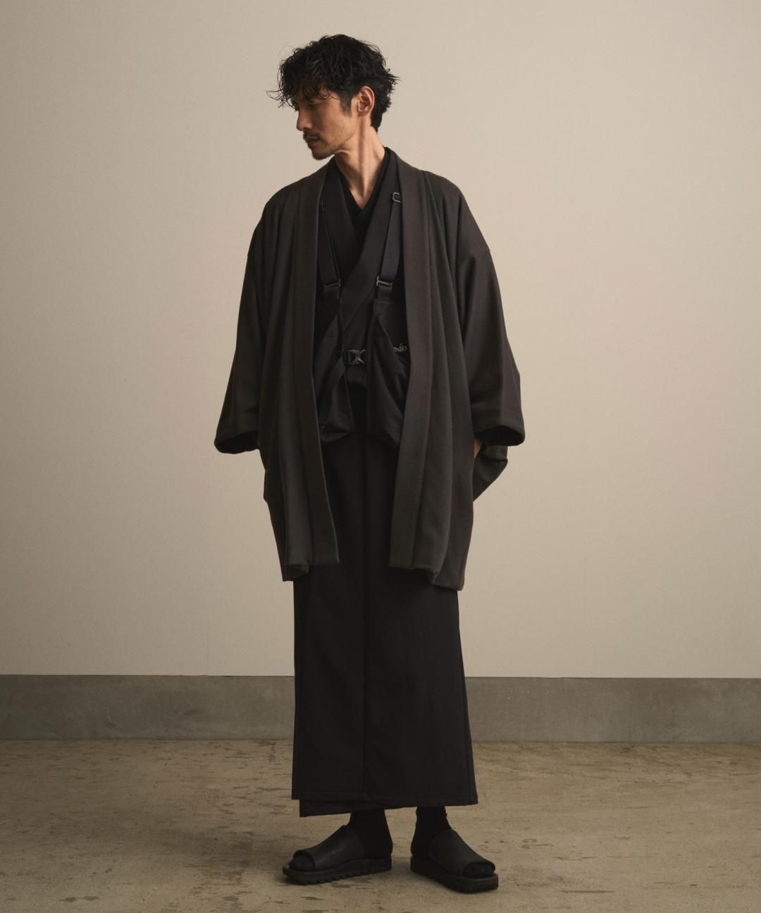 【PRE-ORDER】WAROBE / WINTER YUKATA TECH / BLACK photo
