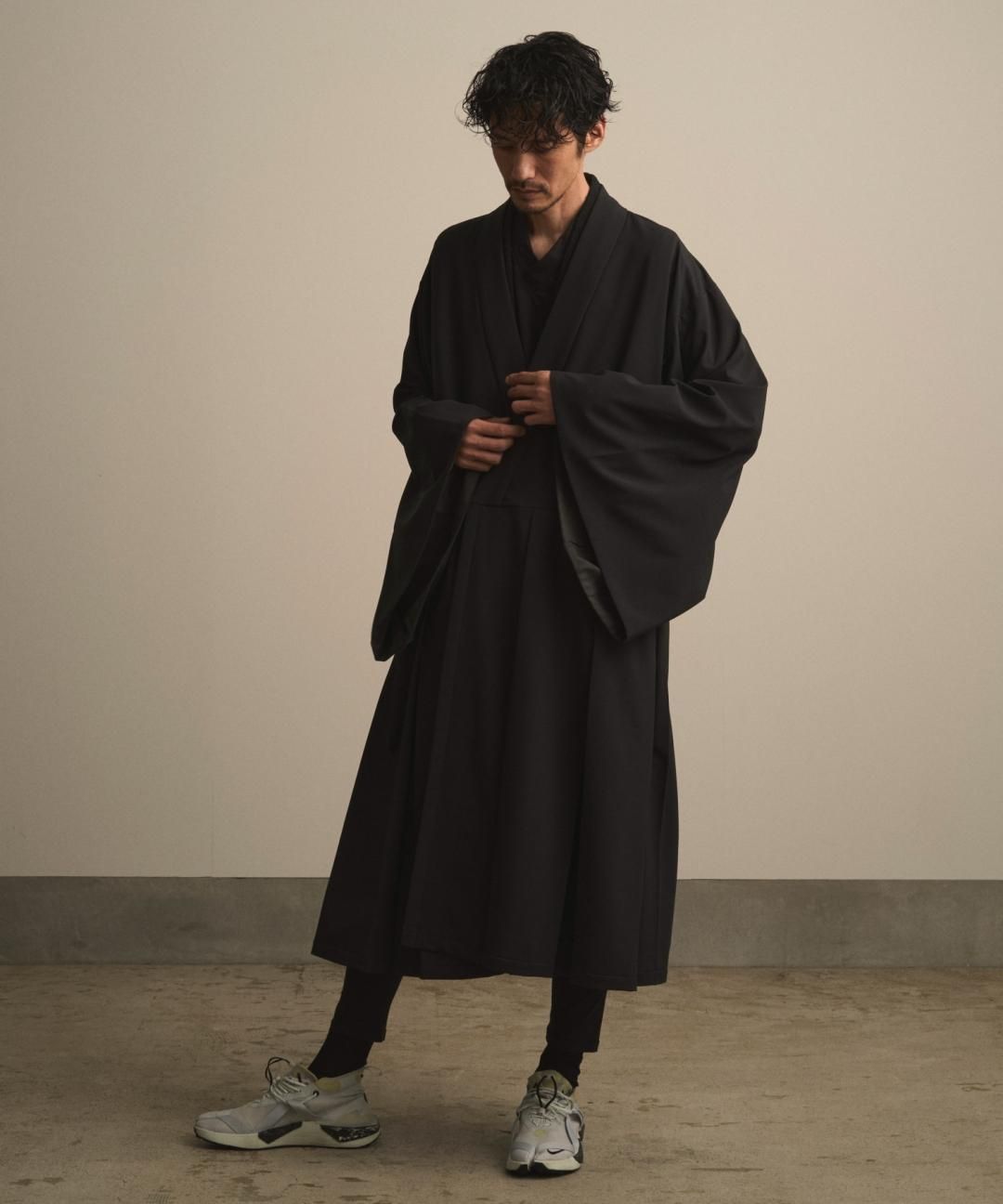 【PRE-ORDER】WAROBE / HOUI COAT TECH / BLACK photo